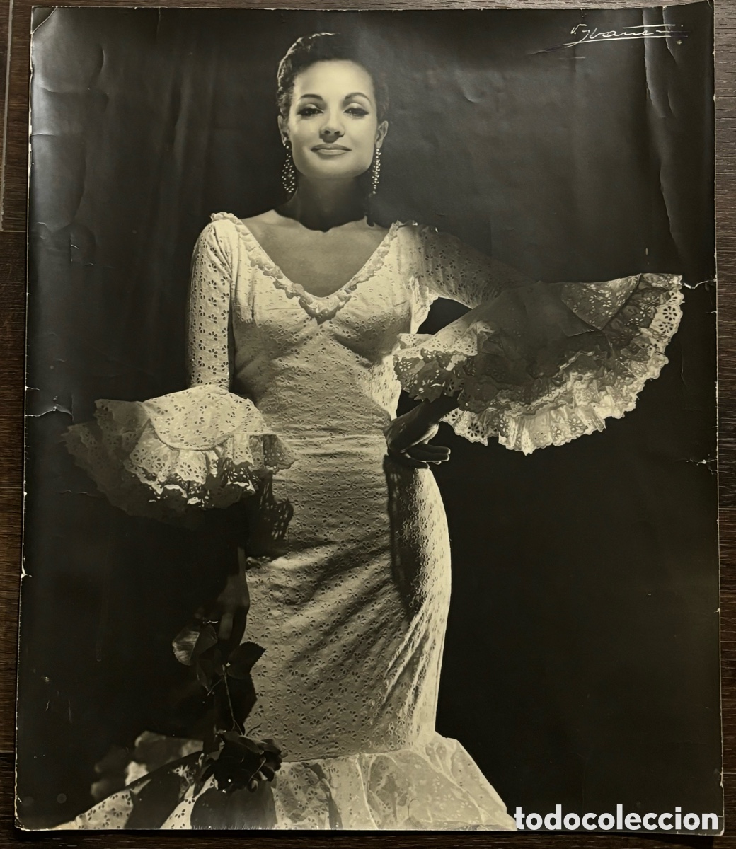 Cine: Foto gran tama&ntilde;o 50 x 59 cm de Carmen Sevilla foto Ib&aacute;&ntilde;ez M