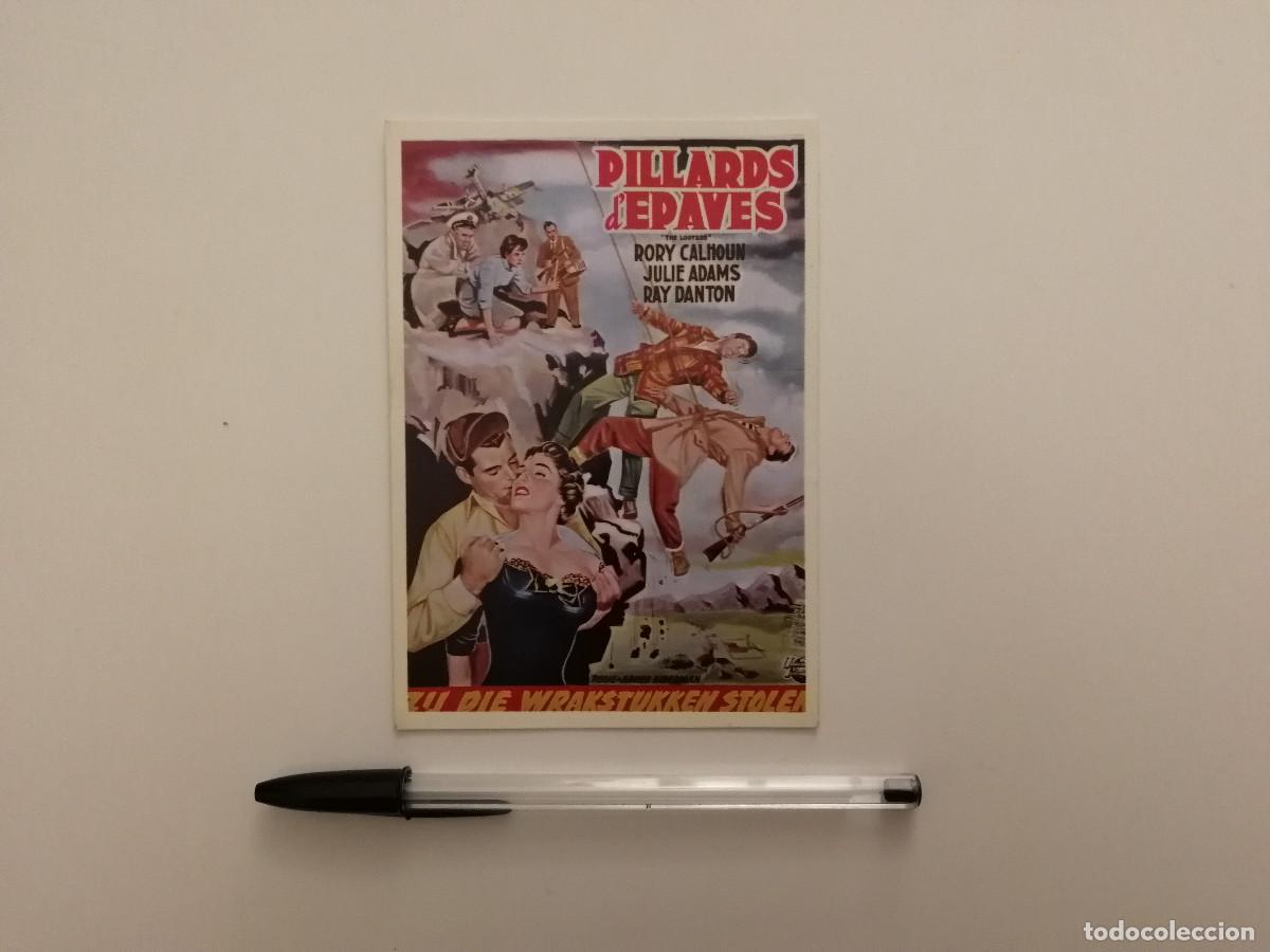 Cine: IMPRESO PAPEL -9*13- The Looters - AVENTURAS - Rory Calhoun - Julie Adams