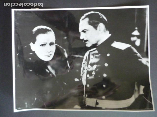 Kino: ESCENA DE LA PELICULA MATA HARI GRETA GARBO ACTRIZ ANTIGUA FOTOGRAFIA 18 X 24 CM