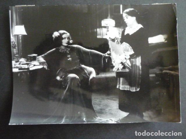 Kino: ESCENA DE LA PELICULA INSPIRACION GRETA GARBO ACTRIZ ANTIGUA FOTOGRAFIA 12 X 17 CM