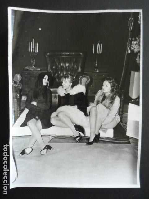 Cine: ESCENA PELICULA EL PADRINO Y SUS AHIJADAS ACTRIZ LA POLACA ANTIGUA FOTOGRAFIA 24 X 18 CM