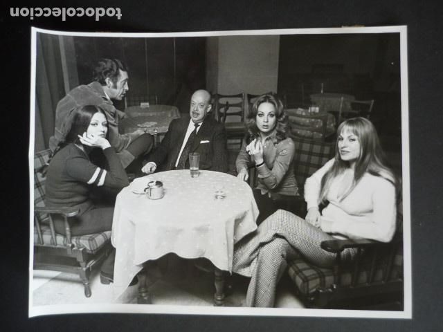 Cine: ESCENA PELICULA EL PADRINA Y SUS AHIJADAS ANTONIO GARISA ACTOR POLACA ANTIGUA FOTOGRAFIA 24 X 18 CM