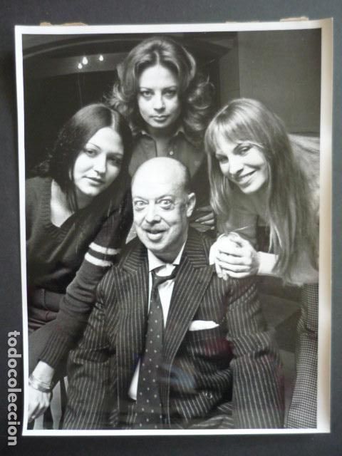 Cine: ESCENA PELICULA EL PADRINA Y SUS AHIJADAS ANTONIO GARISA ACTOR ANTIGUA FOTOGRAFIA 24 X 18 CM