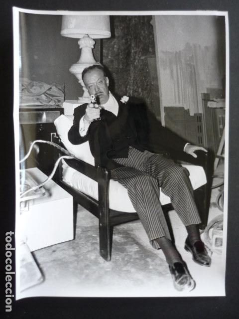 Cine: ESCENA PELICULA EL PADRINO Y SUS AHIJADAS ACTOR ANTONIO GARISA ANTIGUA FOTOGRAFIA 24 X 18 CM