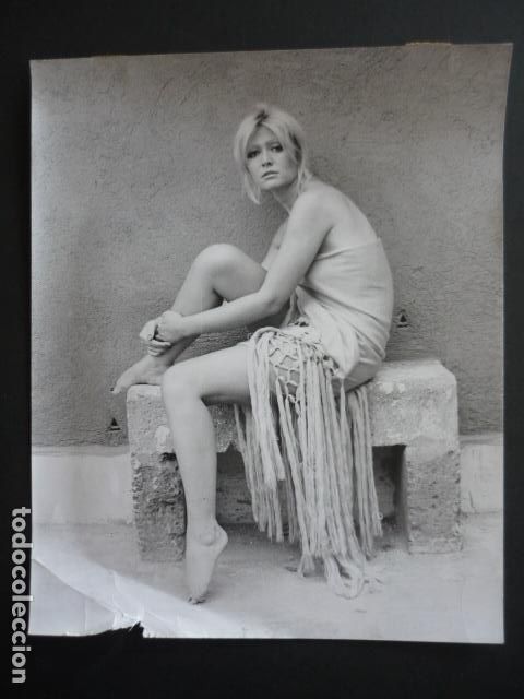 Cine: PAOLA QUATRINI ACTRIZ ANTIGUA FOTOGRAFIA 20,5 X 25 CM