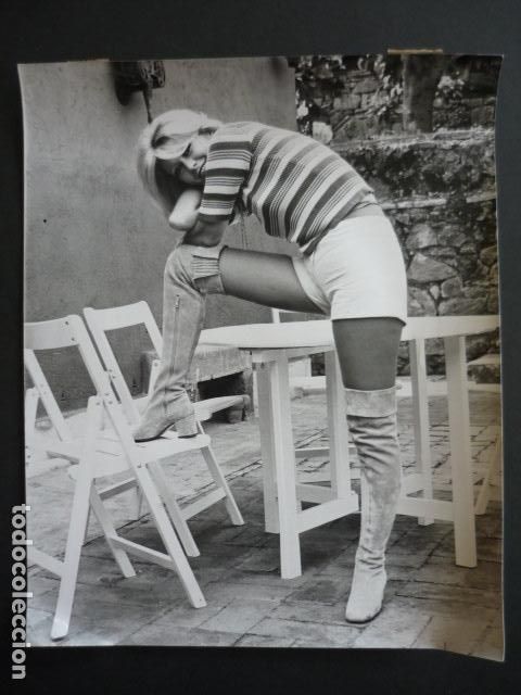 Cine: PAOLA QUATRINI ACTRIZ ANTIGUA FOTOGRAFIA 20 X 25