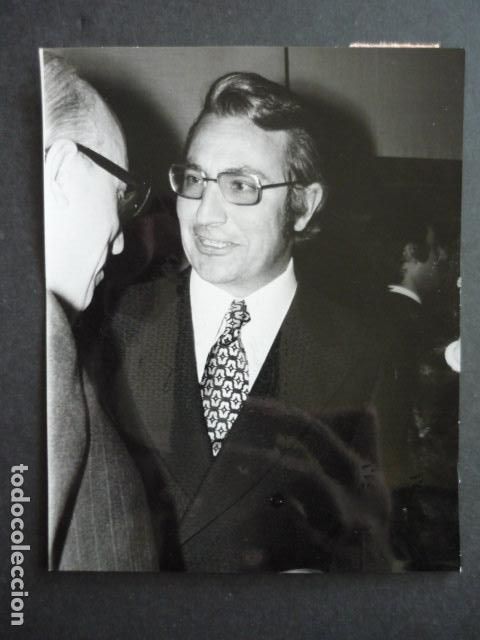 Cine: RAFAEL MATEOS Y ALFREDO MATAS PRODUCTORES ANTIGUA FOTOGRAFIA 13 X 10 CM