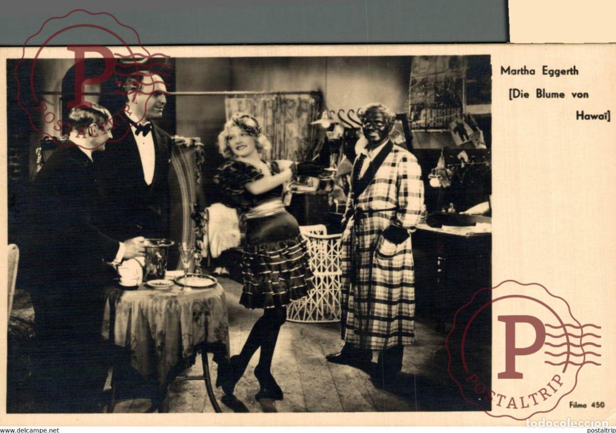 Cine: MARTHA EGGERTH. DIE BLUME VON HAWAI