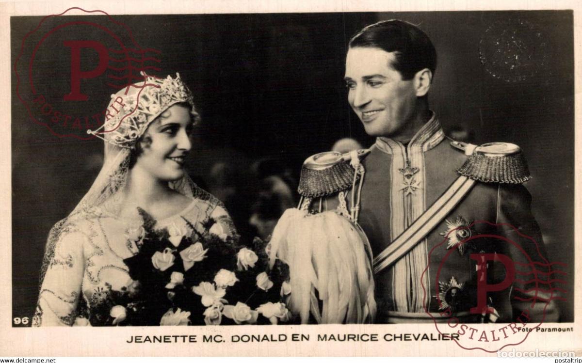 Cine: JEANETTE MC. DONALD EN MAURICE CHEVALIER