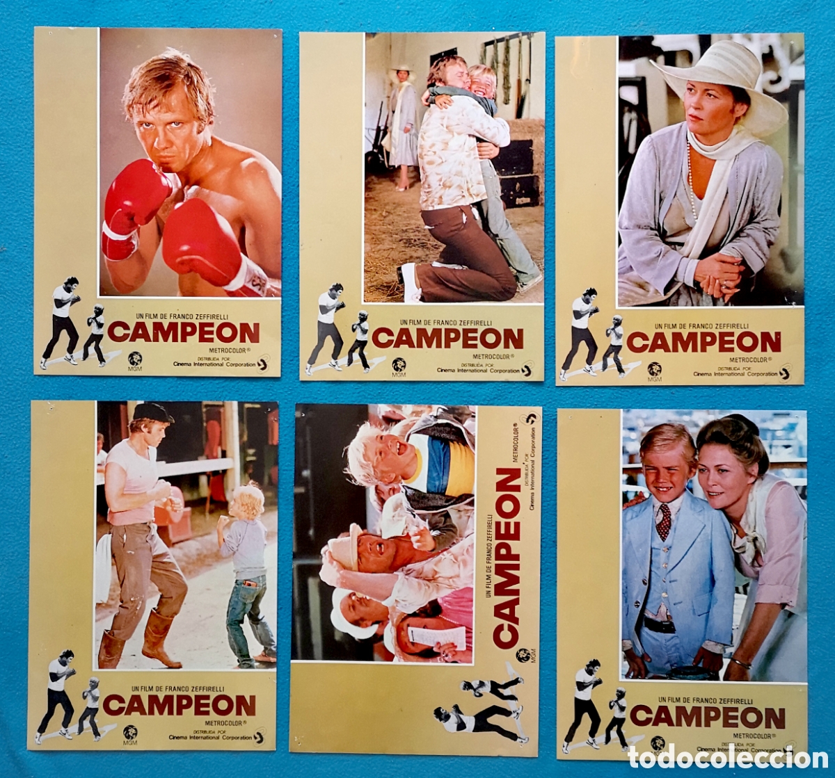 Cine: CAMPE&Oacute;N - 12 FOTOCROMOS