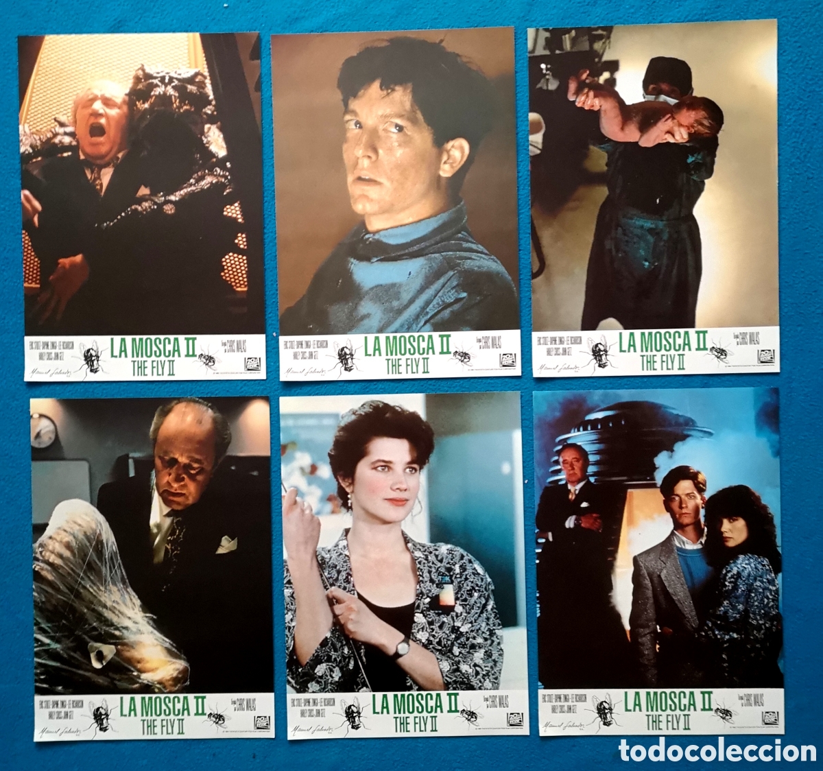 Cine: LA MOSCA II - 12 FOTOCROMOS