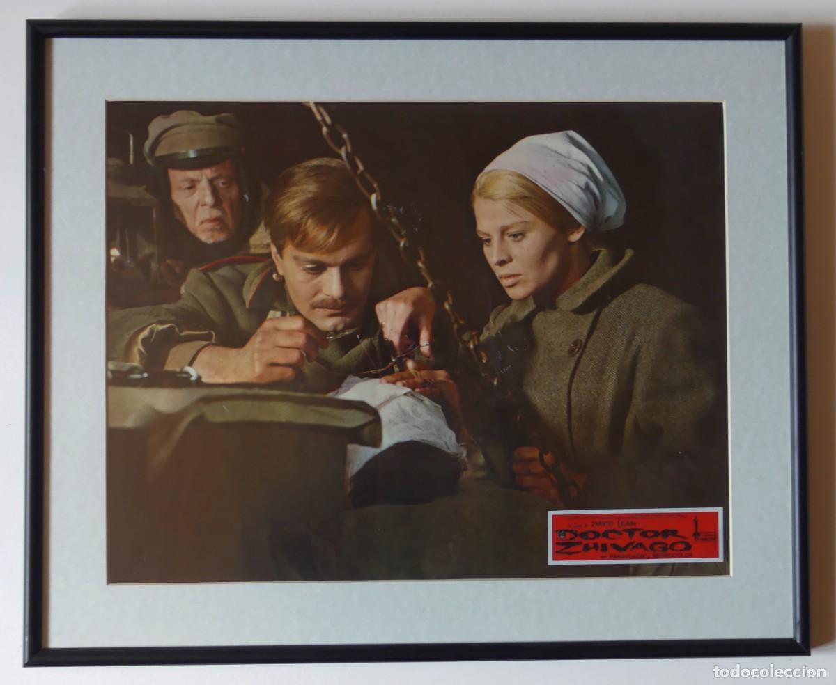 Cine: LOBBY ORIGINAL ENMARCADO DE LA PELICULA : DOCTOR ZHIVAGO( PAGO POR BIZUM )