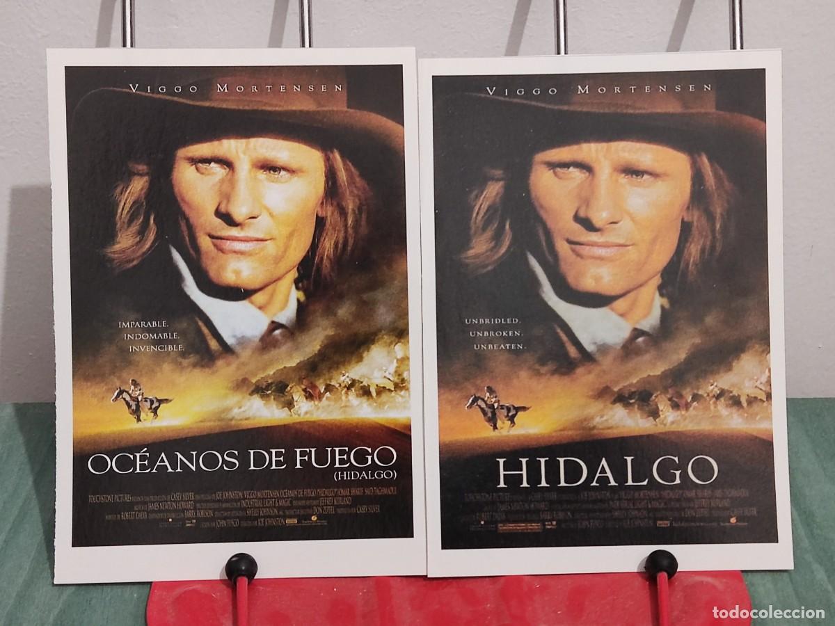Kino: Oceanos de fuego (Hidalgo) . 2 Fichas revista Accion cine