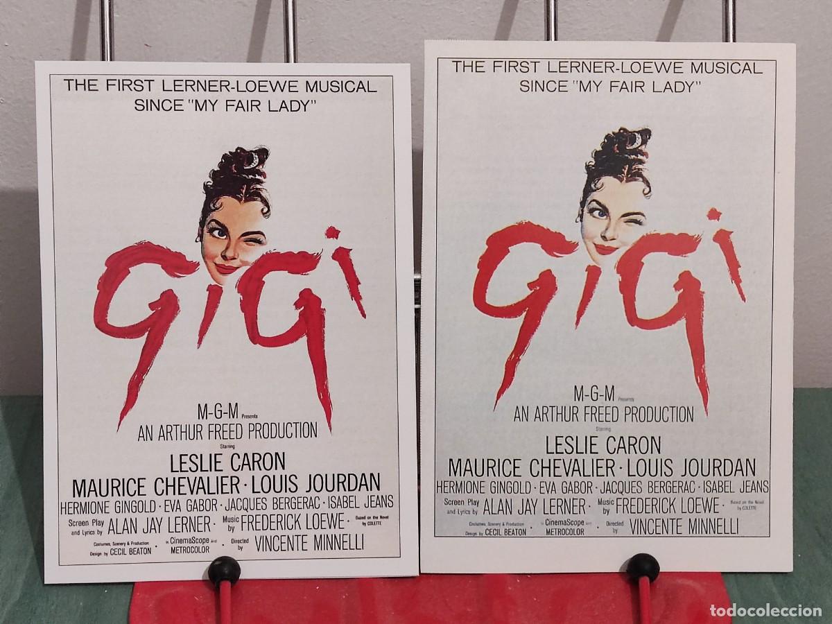 Cinema: Gigi . 2 Fichas revista Accion cine