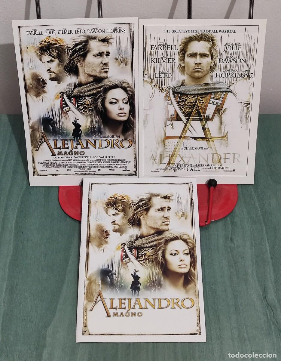 Cinema: Alejandro Magno (Alexander) . 3 Fichas revista Accion cine - (Oliver Stone, Colin Farrell, Angelina