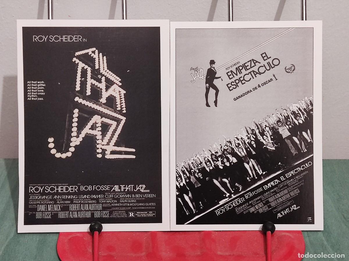 Kino: All that jazz Empieza el espectaculo . 2 Fichas revista Accion cine - (Bob Fosse, Roy Scheider,