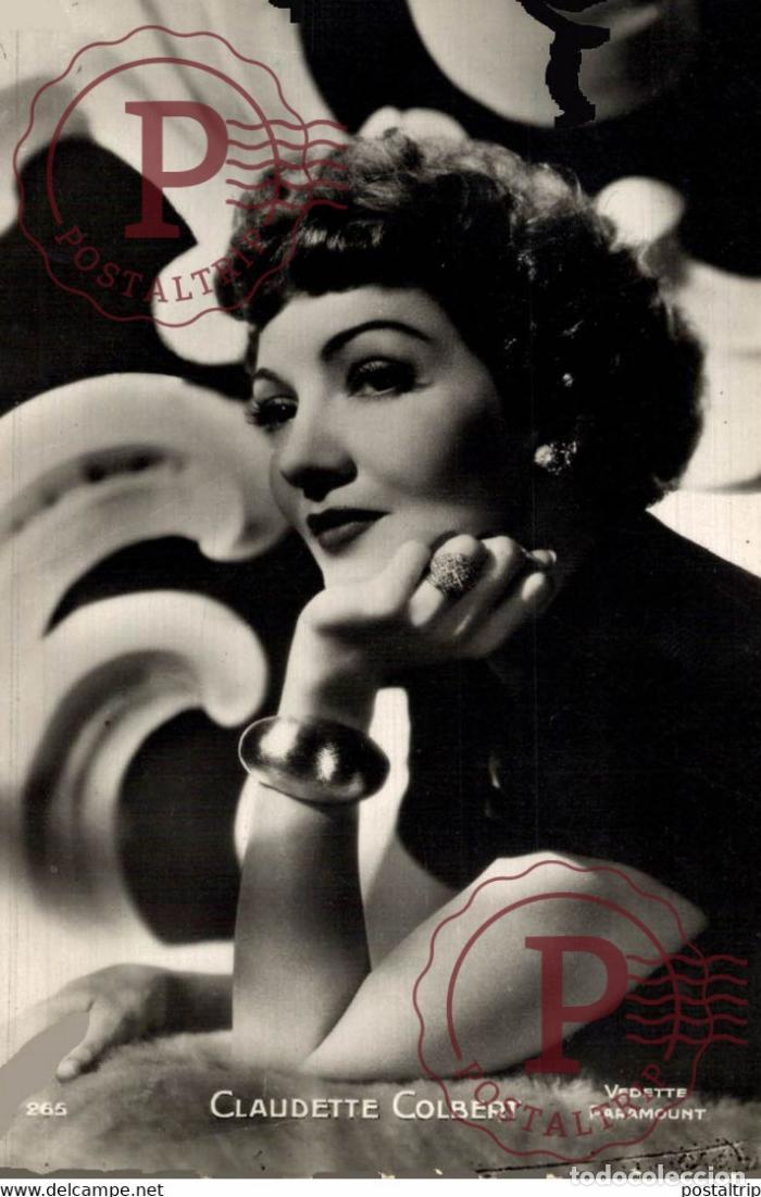 Cine: CLAUDETTE COLBERT. ACTRIZ ACTRESS