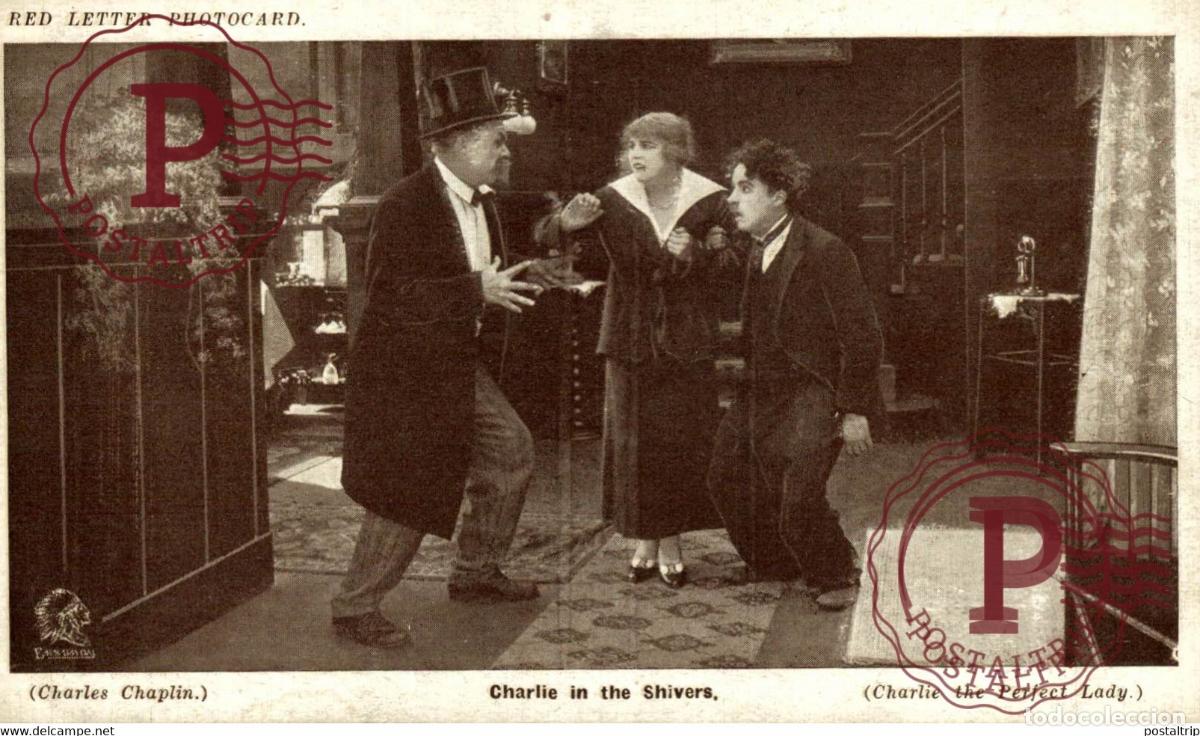 Cin&eacute;ma: CHARLES CHAPLIN Charlie in the Shivers, Charlie the Perfect Lady CINE CINEMA CIN&Eacute;MA
