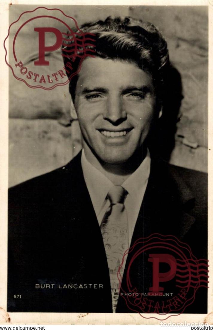 Cine: Burt Lancaster Photo Paramount FAMOSOS FAMOUS C&Eacute;L&Egrave;BRE