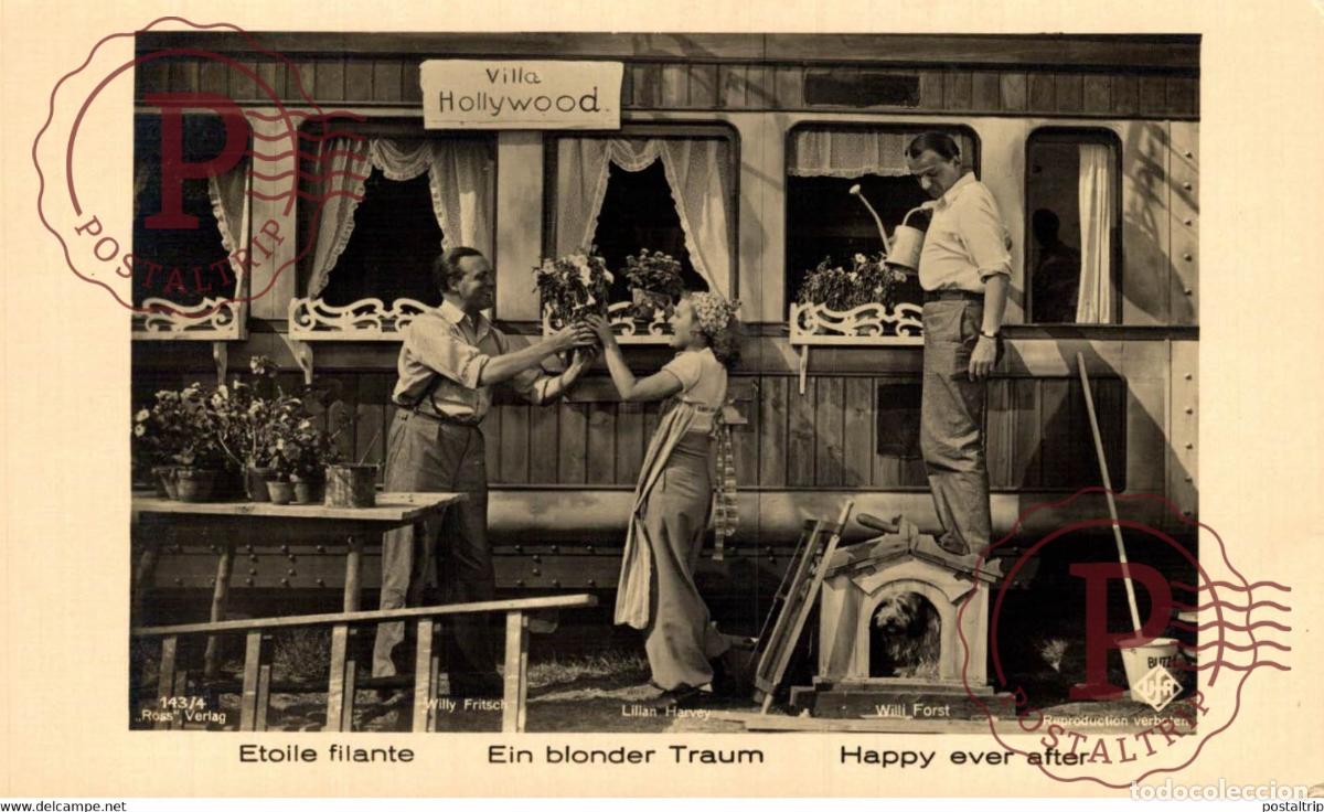 Cin&eacute;ma: HAPPY EVER AFTER. LILIAN HARVEY FAMOSOS FAMOUS C&Eacute;L&Egrave;BRE