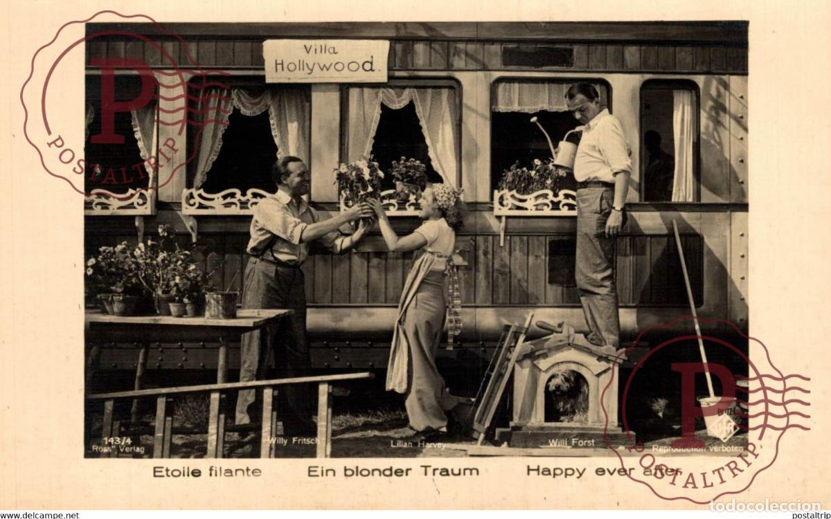 Cin&eacute;ma: HAPPY EVER AFTER. LILIAN HARVEY FAMOSOS FAMOUS C&Eacute;L&Egrave;BRE