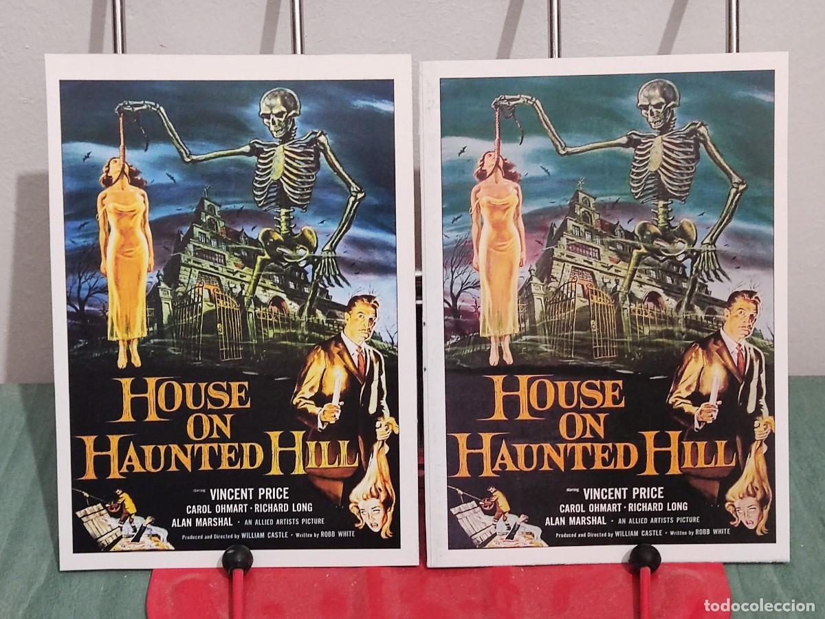 Cinema: La mansion de los horrores (House on haunted hill) . 2 Fichas revista Accion cine