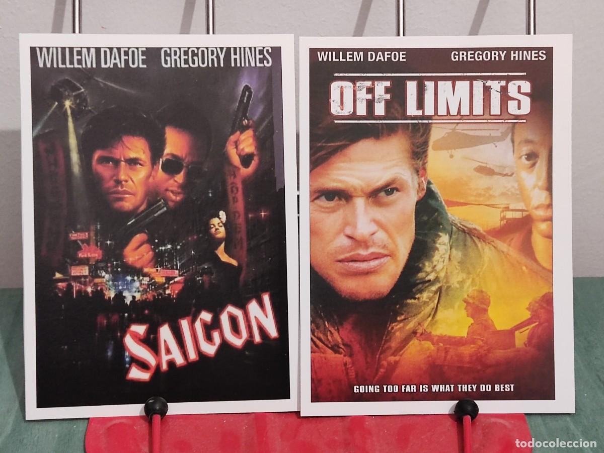 Cine: Saigon (Off limits) . 2 Fichas revista Accion cine