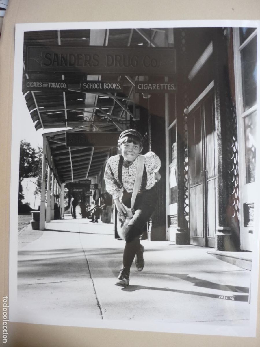 Cine: los rateros - foto original b/n - Mitch Vogel - The Reivers - mark rydell film