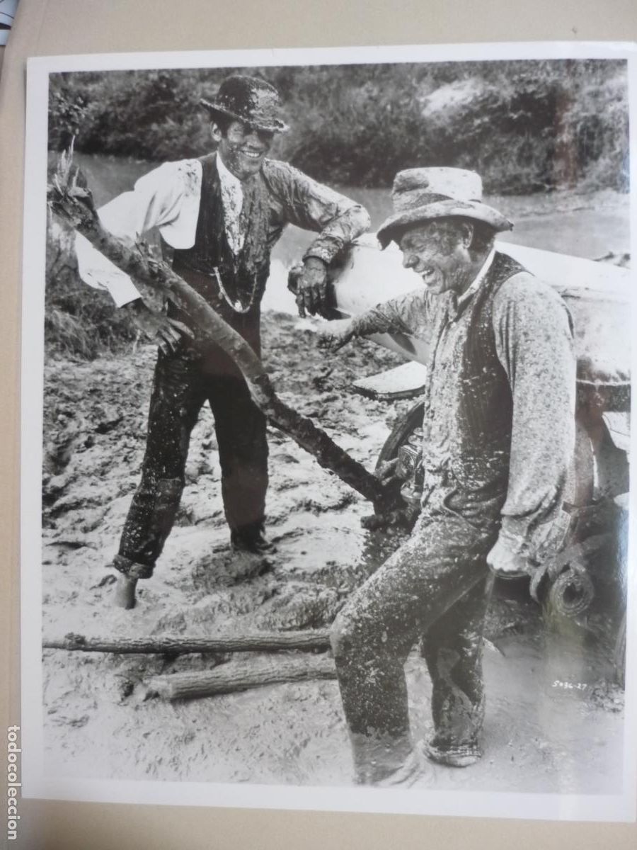 Cine: los rateros - foto original b/n - steve mcqueen Rupert Crosse - The Reivers - mark rydell film