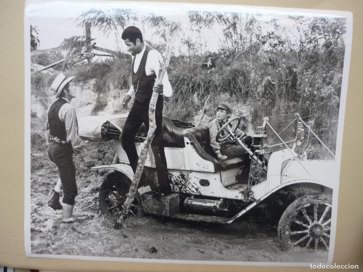 Cine: los rateros - foto original b/n - steve mcqueen Rupert Crosse - The Reivers - mark rydell film