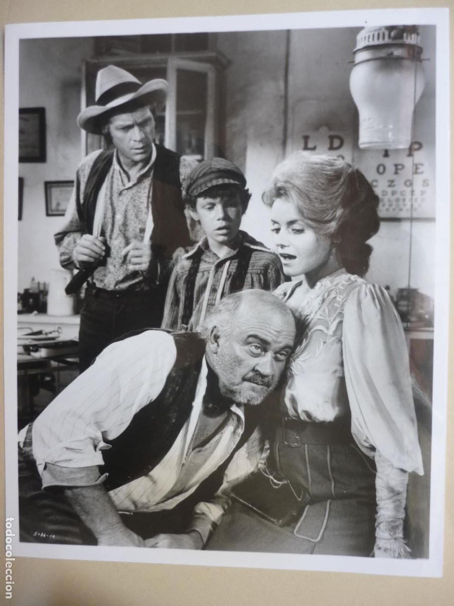 Cine: los rateros - foto original b/n - steve mcqueen sharon farrell - The Reivers - mark rydell film