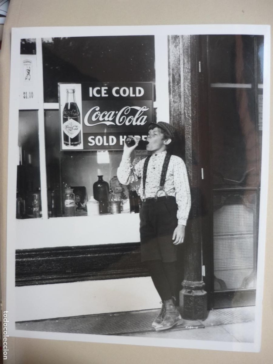 Cine: los rateros - foto original b/n - Mitch Vogel - The Reivers - mark rydell film - coca-cola cocacola