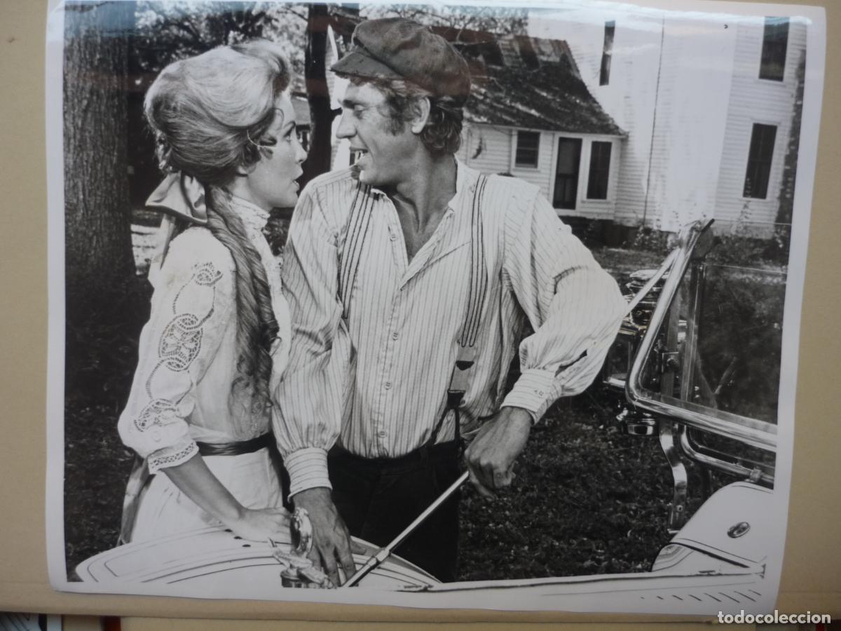 Cine: los rateros - foto original b/n - steve mcqueen Sharon Farrell - The Reivers - mark rydell film