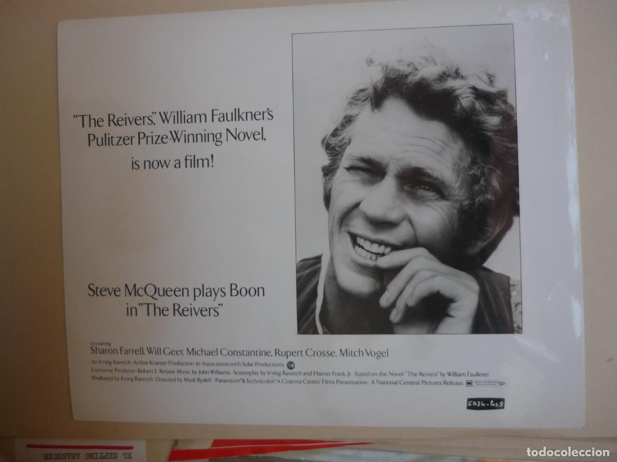 Cine: los rateros - foto original b/n - steve mcqueen - The Reivers - mark rydell film