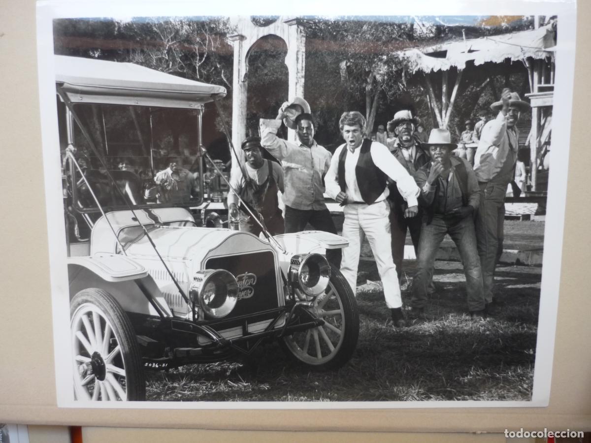 Cine: los rateros - foto original b/n - steve mcqueen - The Reivers mark rydell film