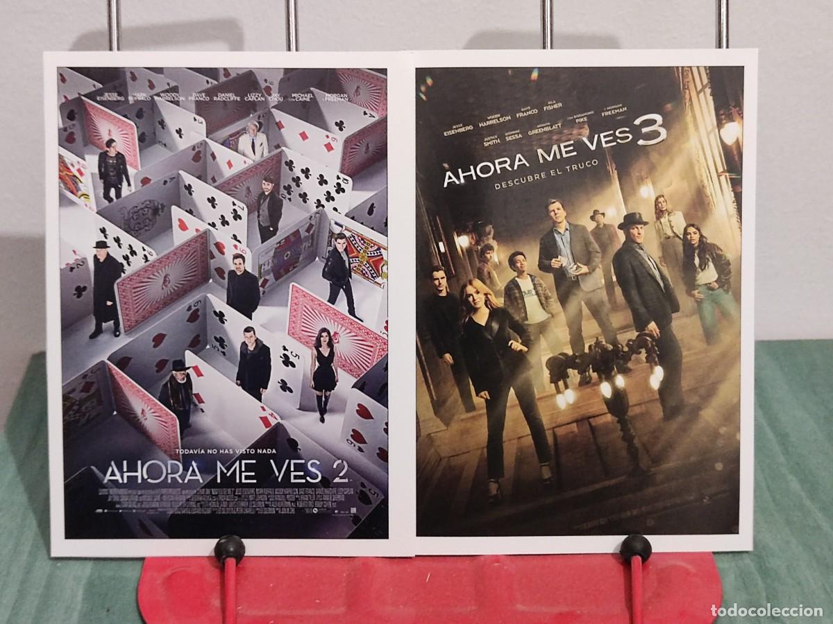 Kino: Ahora me ves 2 y 3 . 2 Fichas revista Accion cine