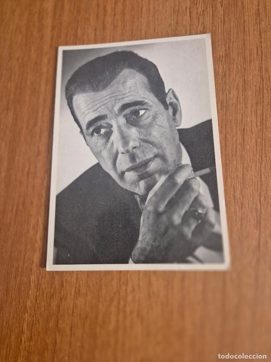 Cine: FOTO POSTAL HUMPHREY BOGART.