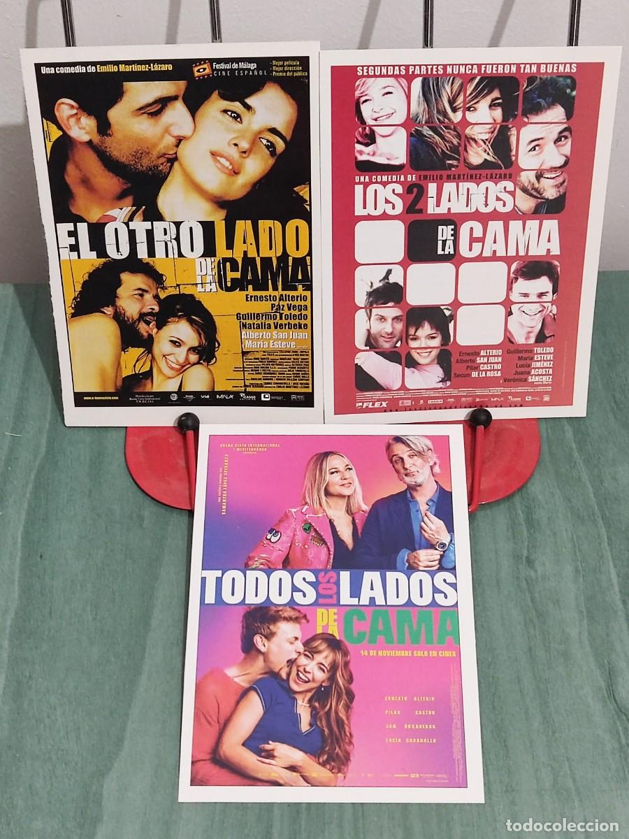 Cinema: El otro lado de la cama, Los 2 lados cama y Todos los lados de la cama . 3 Fichas revista Accion