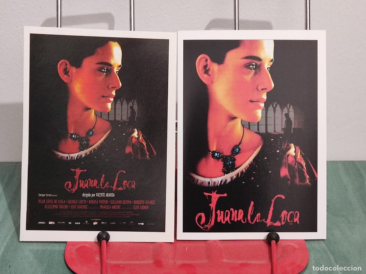 Cine: Juana la loca . 2 Fichas revista Accion cine