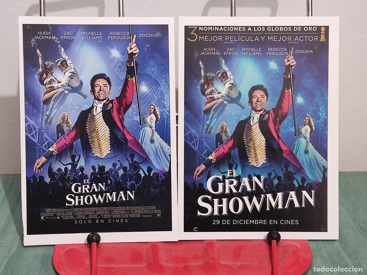 Kino: El gran showman . 2 Fichas revista Accion cine