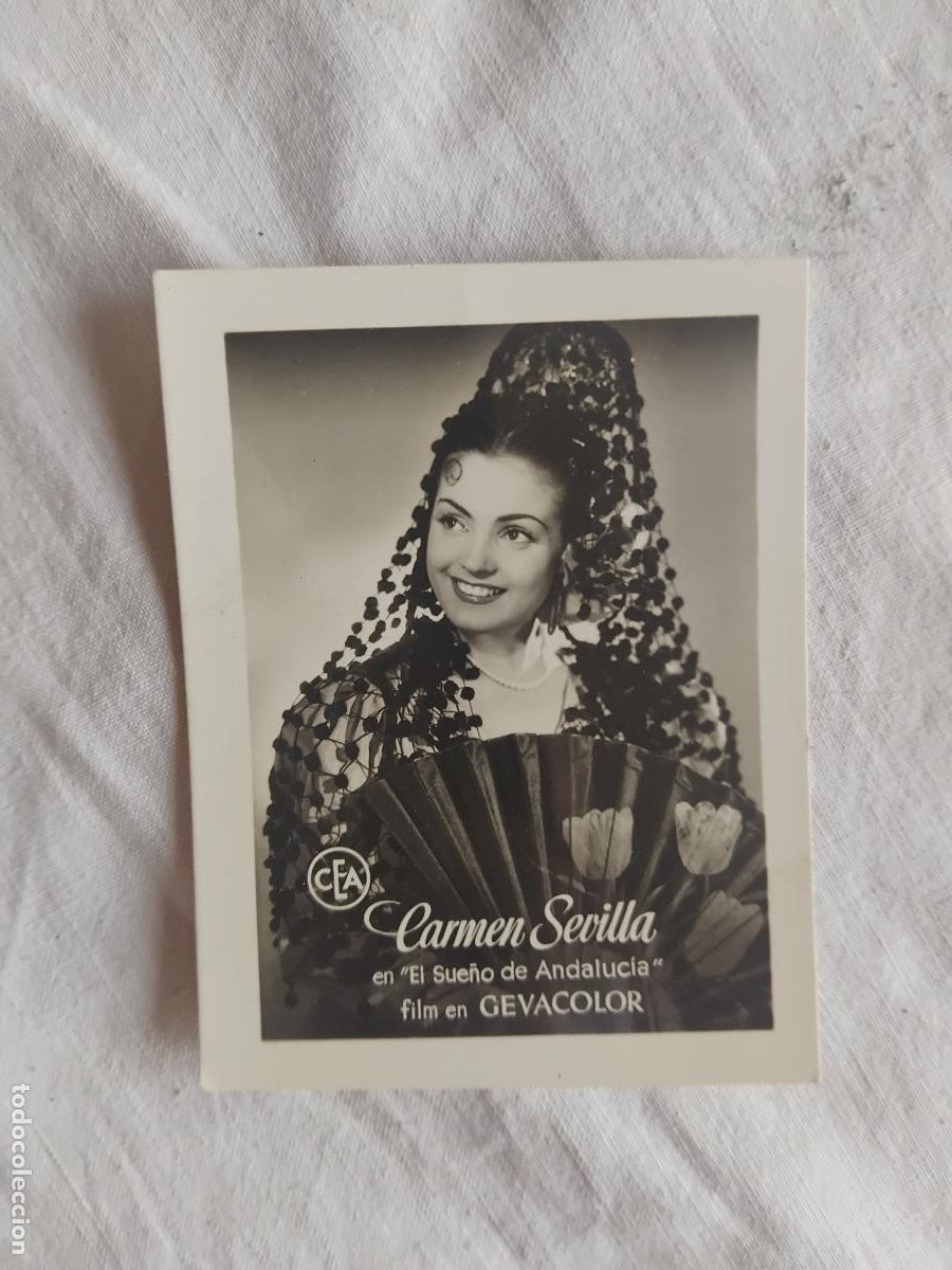 Cine: FOTO CARMEN SEVILLA EN EL SUE&Ntilde;O DE ANDALUCIA. PUBLICIDAD INFOMAL.