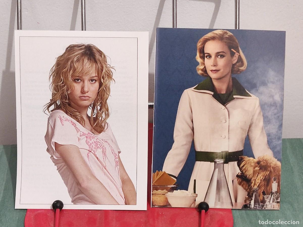 Cin&eacute;ma: Brie Larson . 2 Fichas revista accion cine