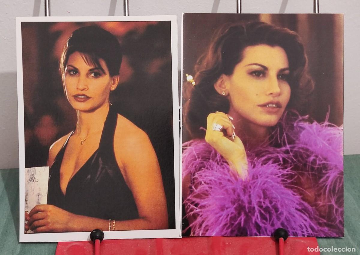 Cin&eacute;ma: Gina Gershon . 2 Fichas revista accion cine