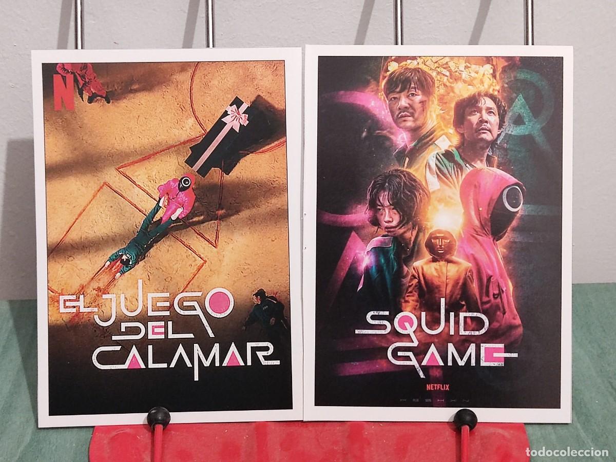 Cinema: El juego del calamar Temporada 1 . 2 Fichas revista Accion cine