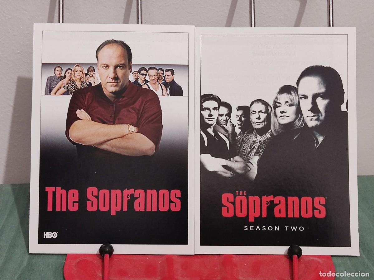 Cinema: Los soprano (The sopranos) Temporada 1 y 2 . 2 Fichas revista Accion cine