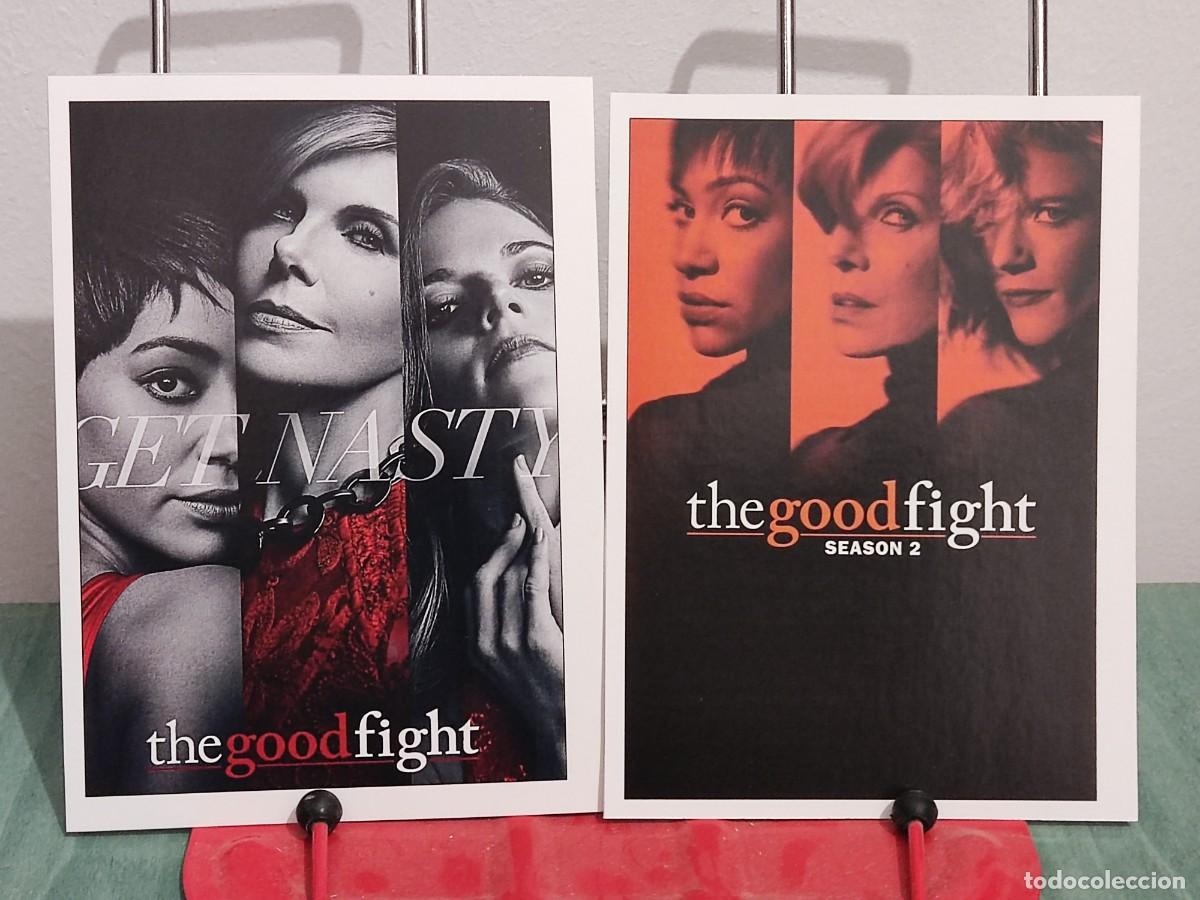 Cinema: The good fight Temporada 1 y 2 . 2 Fichas revista Accion cine