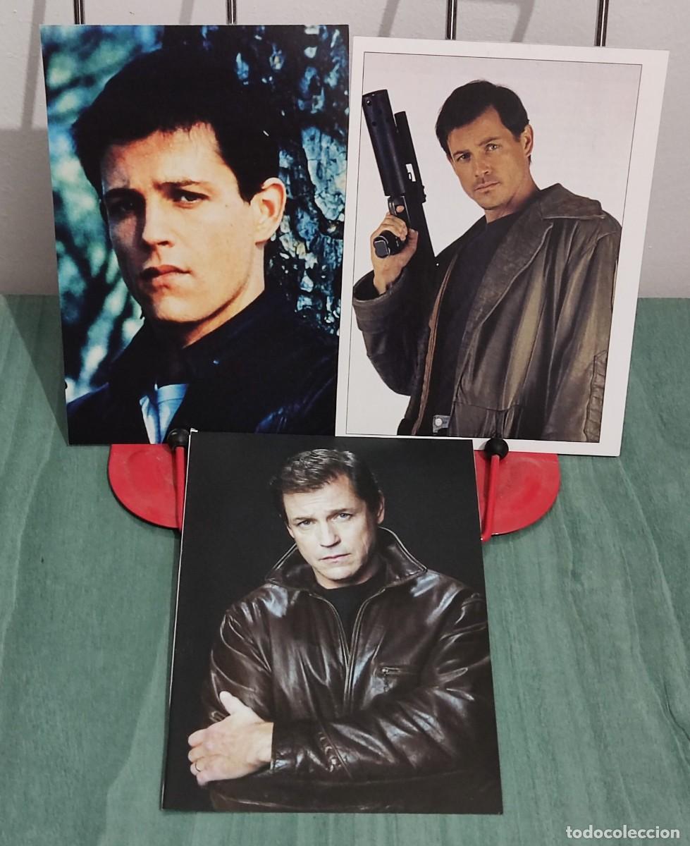 Cine: Michael Pare . 3 Fichas revista Accion cine