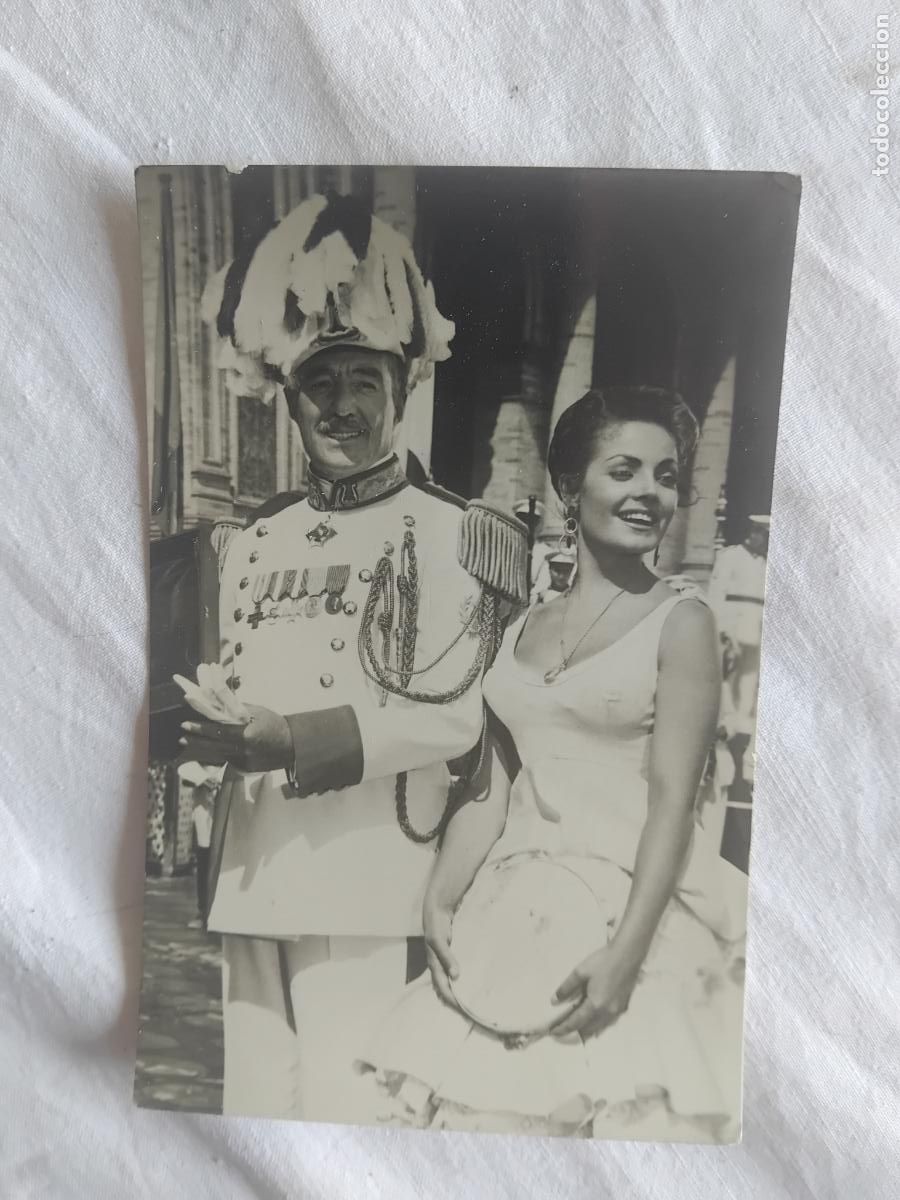 Cine: FOTO POSTAL CARMEN SEVILLA Y VITTORIO DE SICA EN PAN AMOR Y ANDALUCIA.