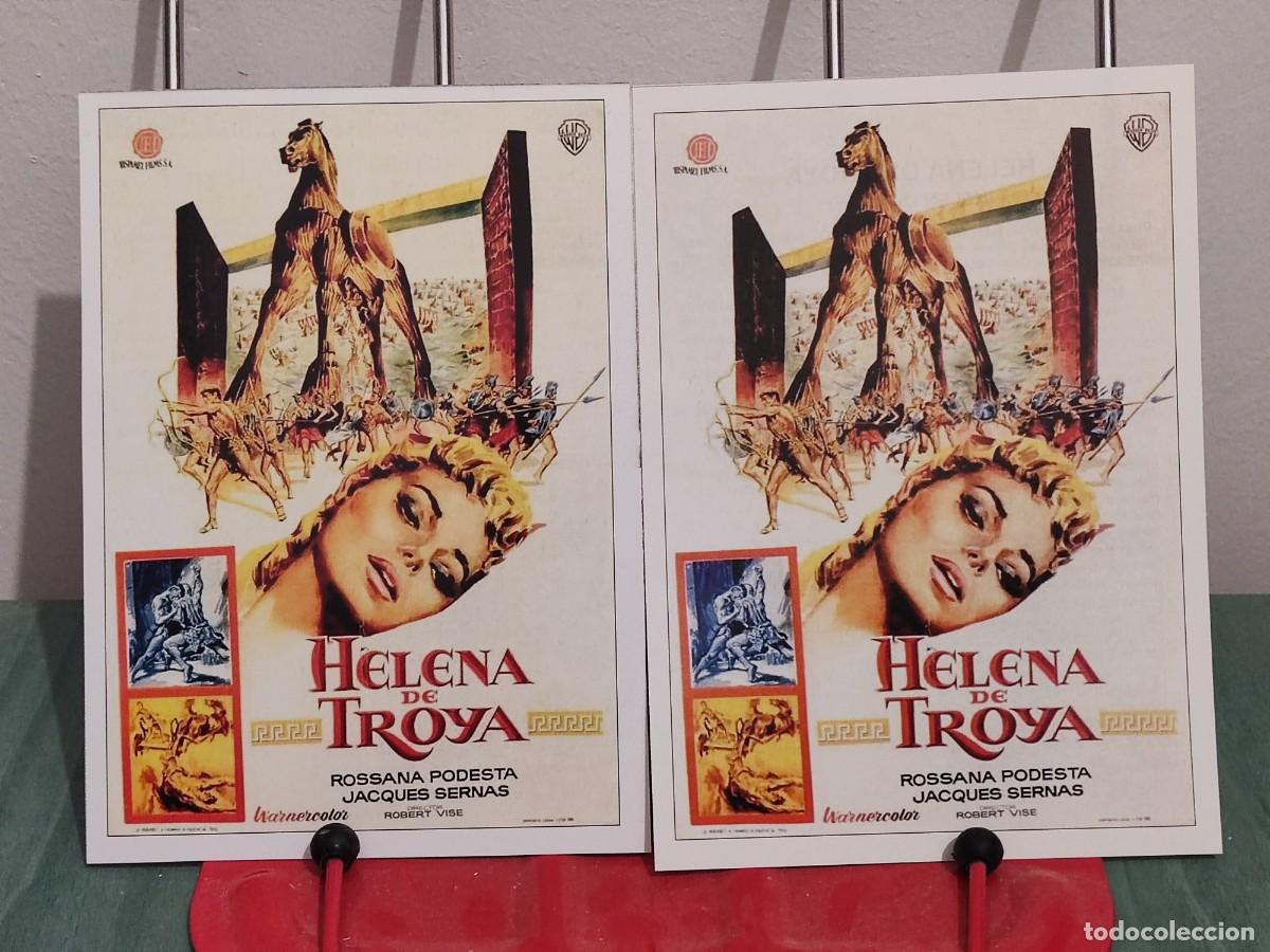 Cinema: Helena de Troya . 2 Fichas revista Accion cine