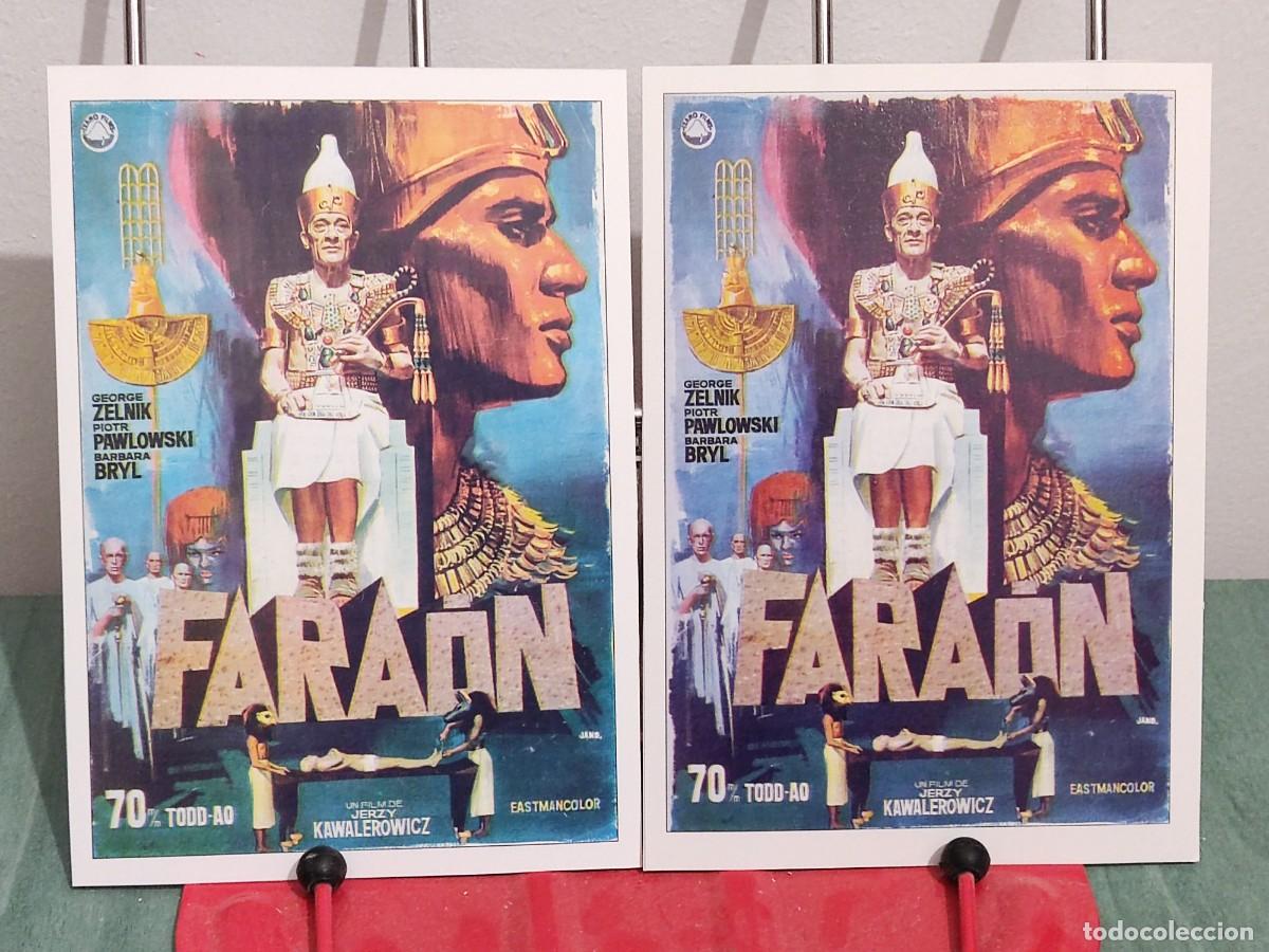 Cine: Faraon (1966) . 2 Fichas revista Accion cine